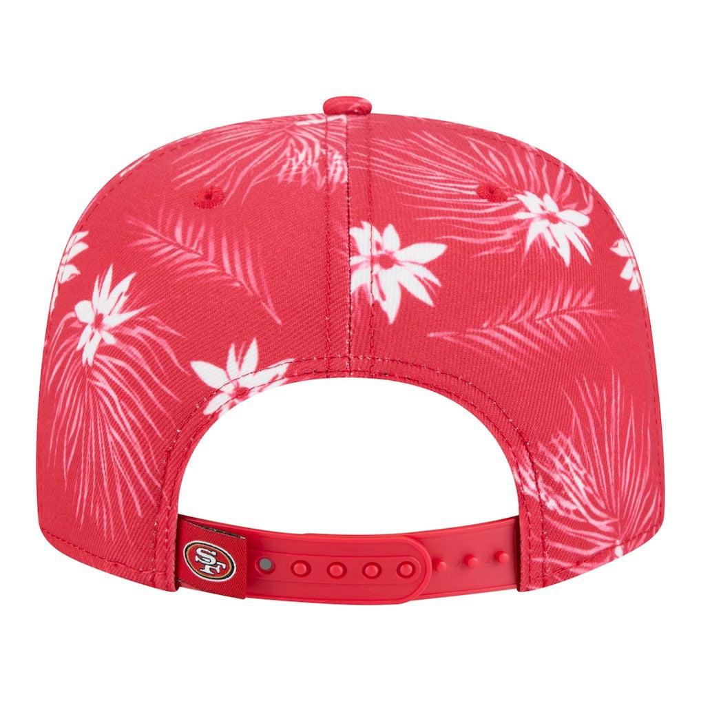 San Francisco 49ers New Era Palm Print A-Frame 9FIFTY Snapback Hat