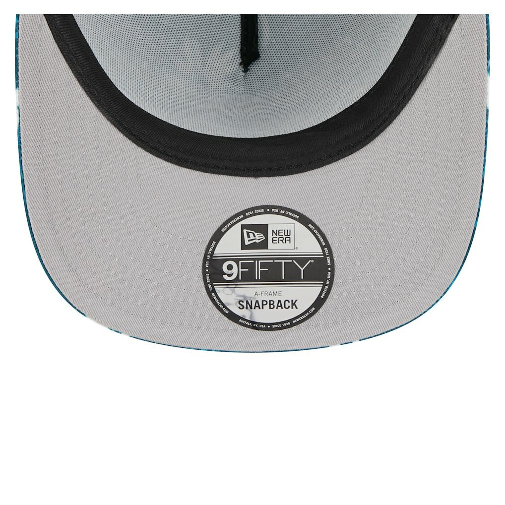 Philadelphia Eagles New Era Palm Print A-Frame 9FIFTY Snapback Hat