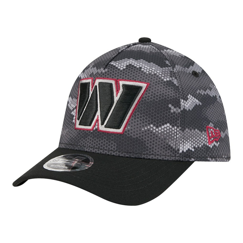 Washington Commanders New Era Camo A-Frame 39THIRTY Flex Hat