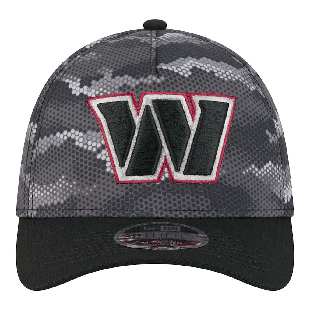 Washington Commanders New Era Camo A-Frame 39THIRTY Flex Hat