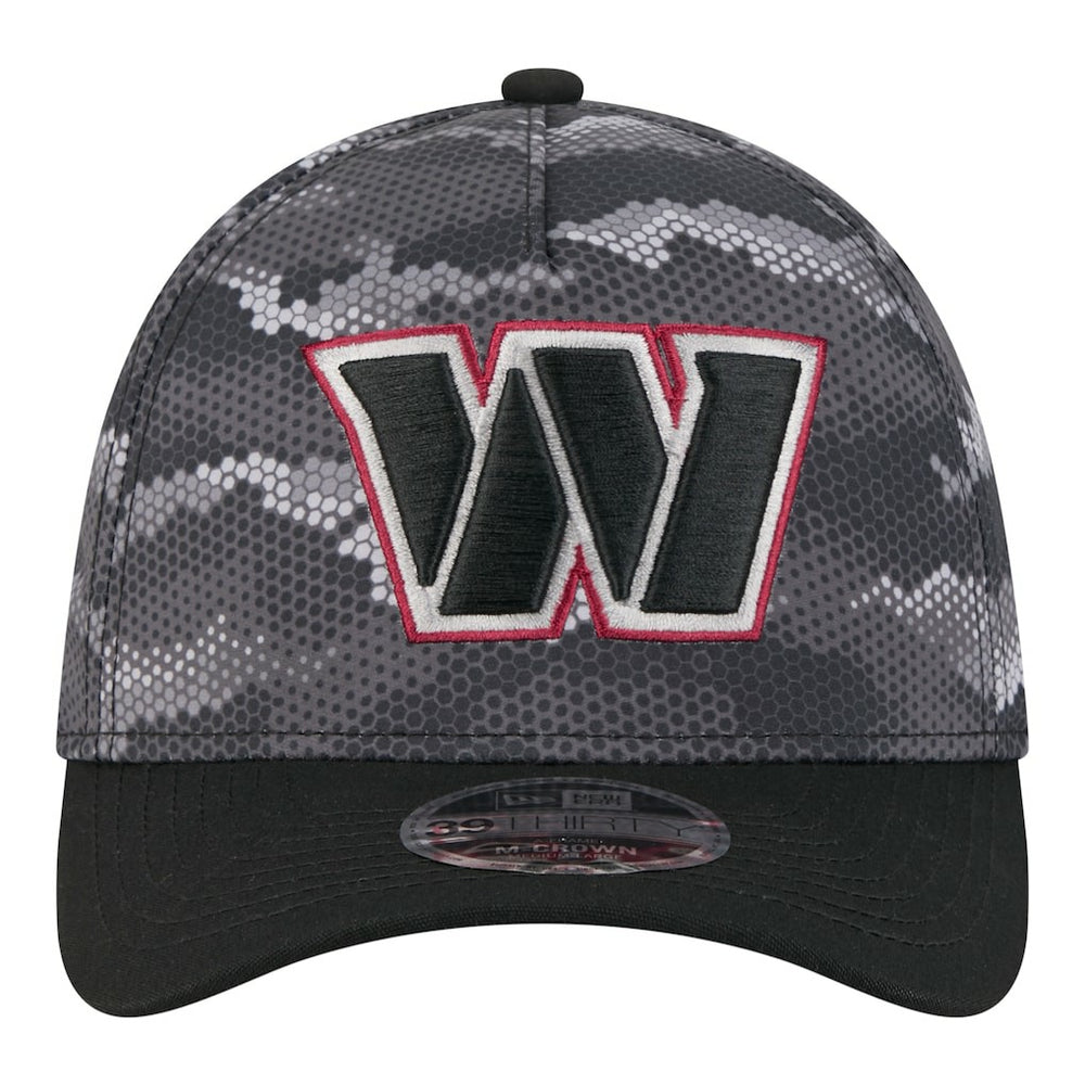 Washington Commanders New Era Camo A-Frame 39THIRTY Flex Hat