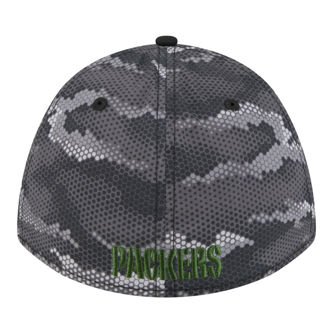 Green Bay Packers New Era Camo A-Frame 39THIRTY Flex Hat