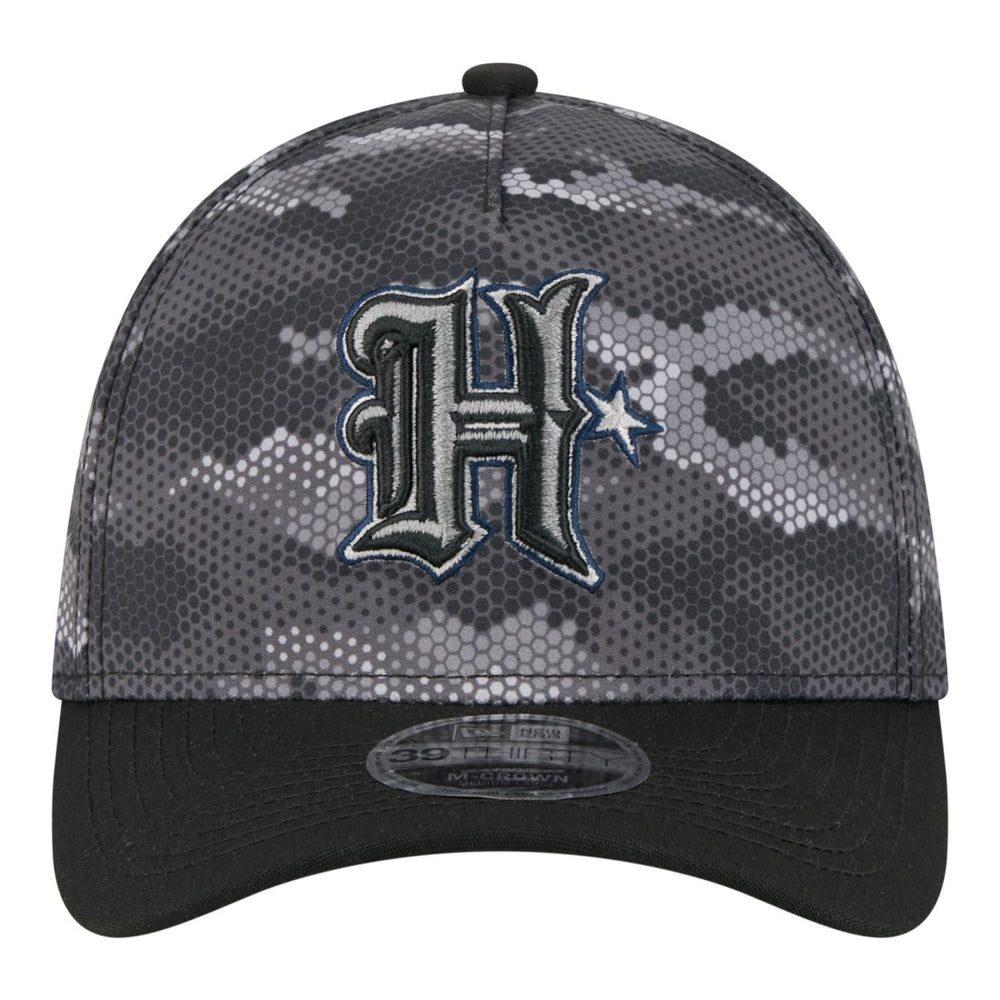 Houston Texans New Era Camo A-Frame 39THIRTY Flex Hat