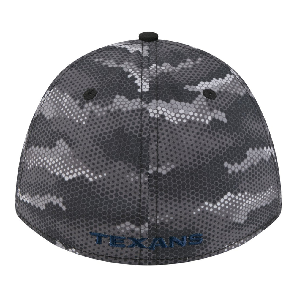 Houston Texans New Era Camo A-Frame 39THIRTY Flex Hat