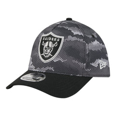 Las Vegas Raiders New Era Camo A-Frame 39THIRTY Flex Hat