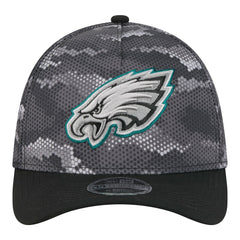 Philadelphia Eagles New Era Camo A-Frame 39THIRTY Flex Hat
