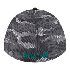 Philadelphia Eagles New Era Camo A-Frame 39THIRTY Flex Hat