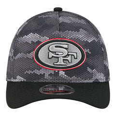 San Francisco 49ers New Era Camo A-Frame 39THIRTY Flex Hat