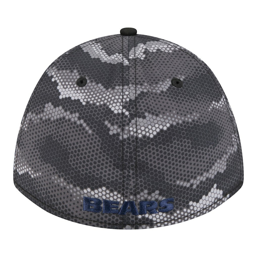 Chicago Bears New Era Camo A-Frame 39THIRTY Flex Hat