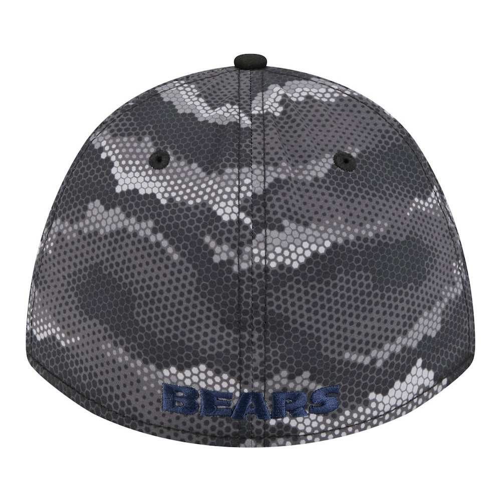 Chicago Bears New Era Camo A-Frame 39THIRTY Flex Hat