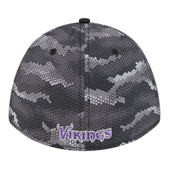Minnesota Vikings New Era Camo A-Frame 39THIRTY Flex Hat