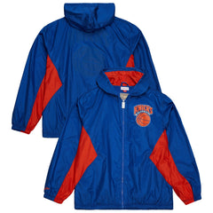 New York Knicks Playmaker Full-Zip Hooded Windbreaker Jacket Discount