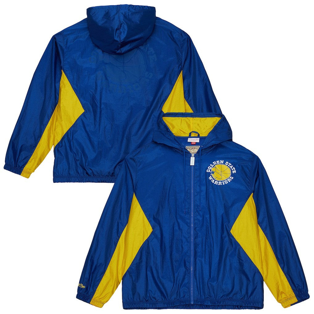 Golden State Warriors Playmaker Full-Zip Hooded Windbreaker Jacket sale Outlet