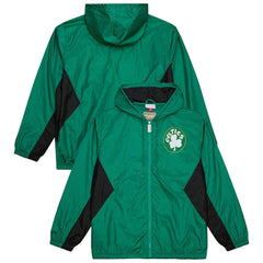 Boston Celtics Playmaker Full-Zip Hooded Windbreaker Jacket For Sale