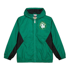 Boston Celtics Playmaker Full-Zip Hooded Windbreaker Jacket For Sale