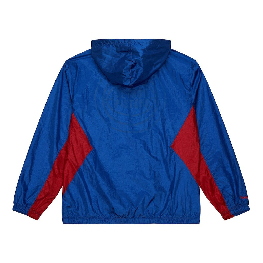 Detroit Pistons Playmaker Full-Zip Hooded Windbreaker Jacket sale Discount