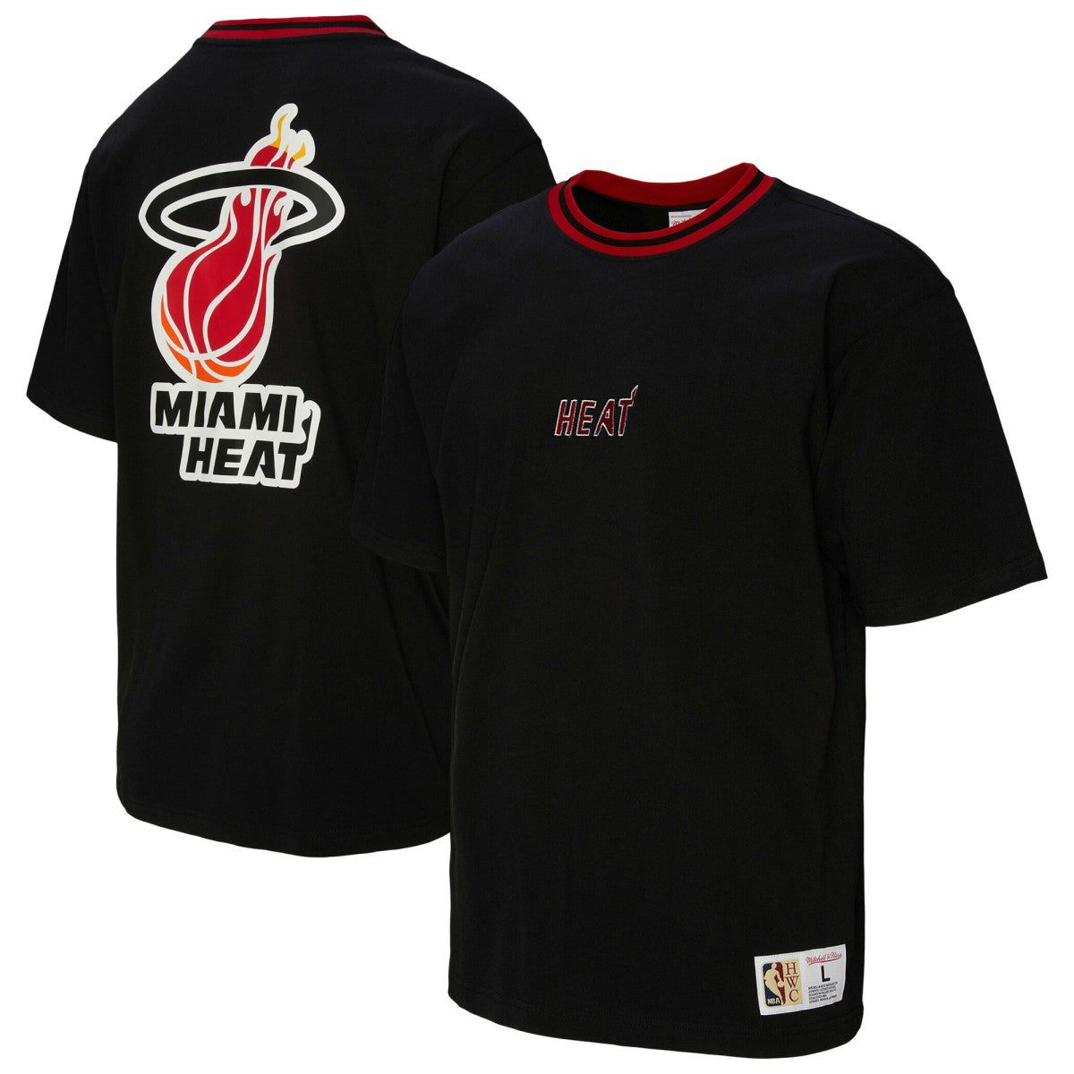 Miami Heat Unisex Playmaker Vintage Logo T-Shirt Outlet