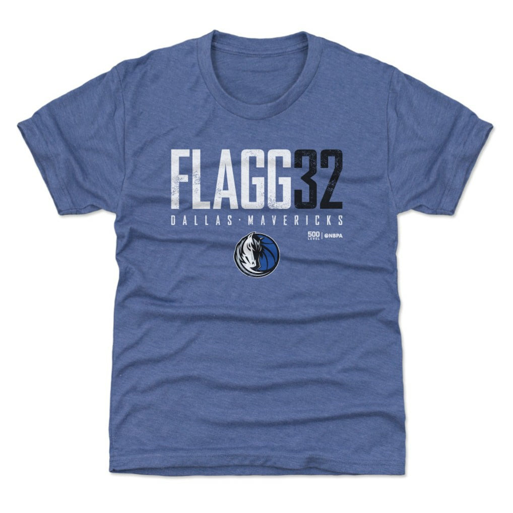 Cooper Flagg Dallas Mavericks 500 Level Youth Elite Name & Number T-Shirt sale Discount
