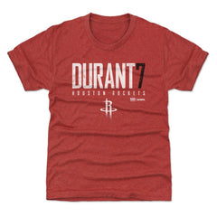 Kevin Durant Houston Rockets 500 Level Youth Elite Name & Number T-Shirt Discount