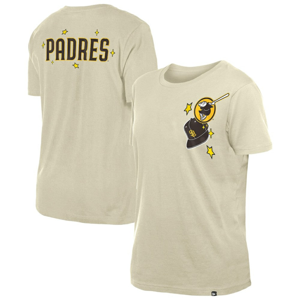 San Diego Padres New Era Women's Stars & Cap T-Shirt | MLB Online