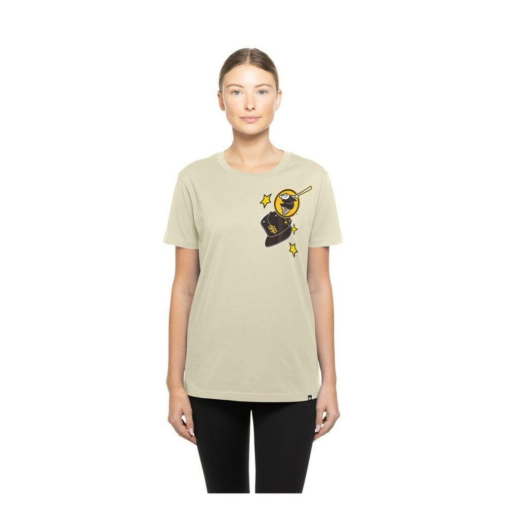 San Diego Padres New Era Women's Stars & Cap T-Shirt | MLB Online