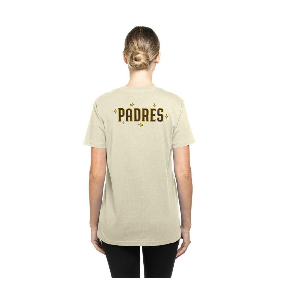 San Diego Padres New Era Women's Stars & Cap T-Shirt | MLB Online