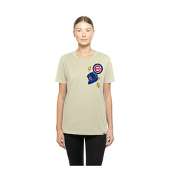 Chicago Cubs New Era Women's Stars & Cap T-Shirt | MLB Online