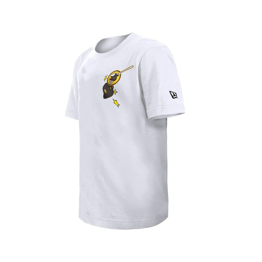San Diego Padres New Era Youth Stars & Cap T-Shirt | MLB On Sale
