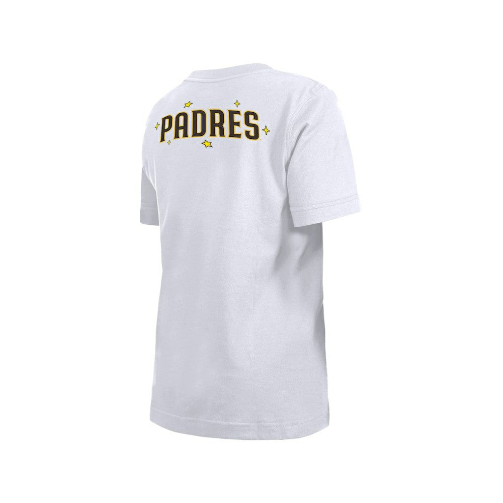 San Diego Padres New Era Youth Stars & Cap T-Shirt | MLB On Sale