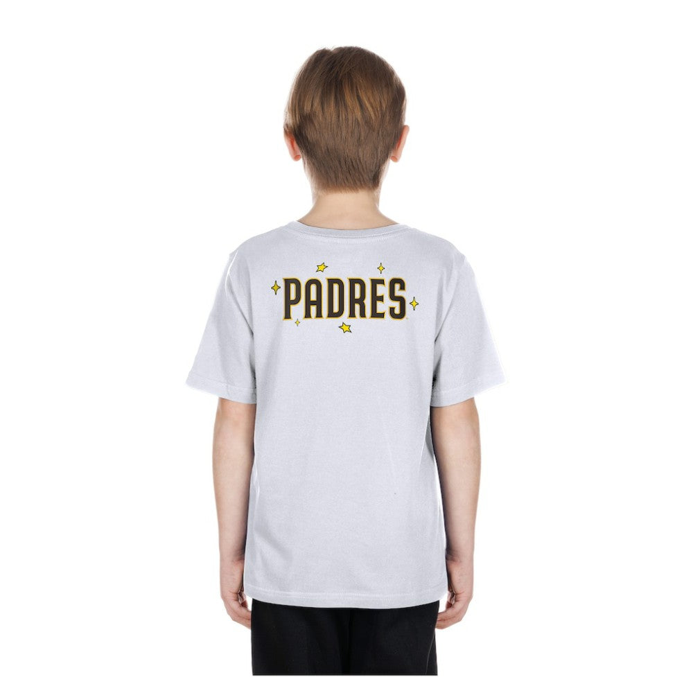 San Diego Padres New Era Youth Stars & Cap T-Shirt | MLB On Sale