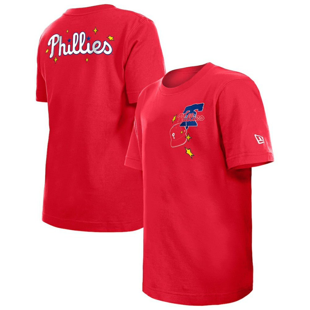 Philadelphia Phillies New Era Youth Stars & Cap T-Shirt | MLB Online