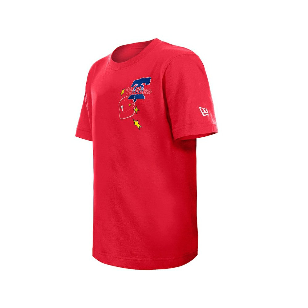 Philadelphia Phillies New Era Youth Stars & Cap T-Shirt | MLB Online