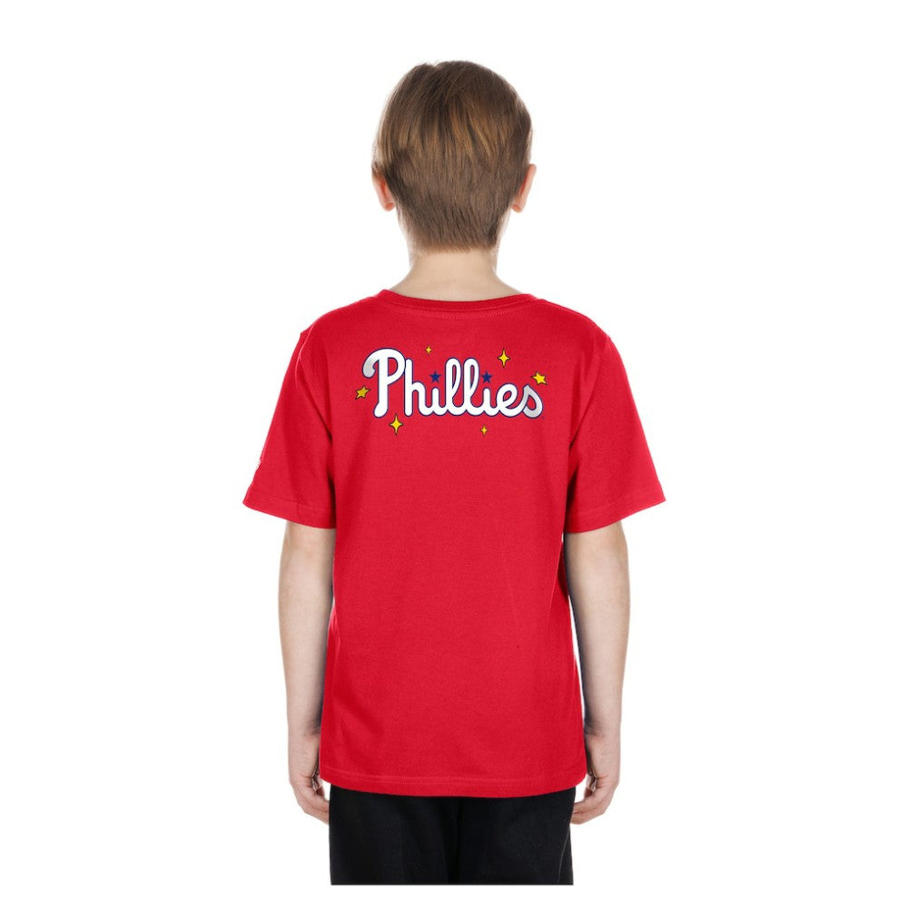 Philadelphia Phillies New Era Youth Stars & Cap T-Shirt | MLB Online