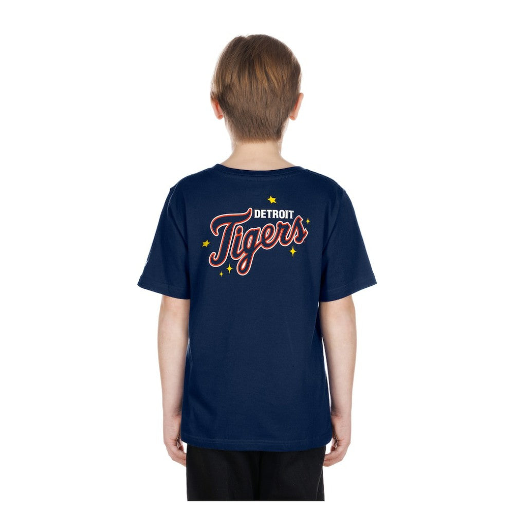 Detroit Tigers New Era Youth Stars & Cap T-Shirt | MLB New