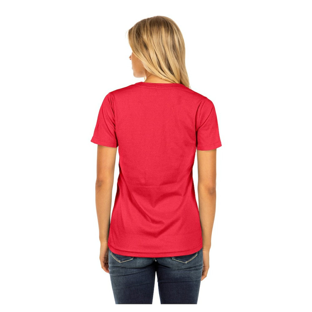 Philadelphia Phillies New Era Women's Little Miss 2 V-Neck T-Shirt | MLB Discount