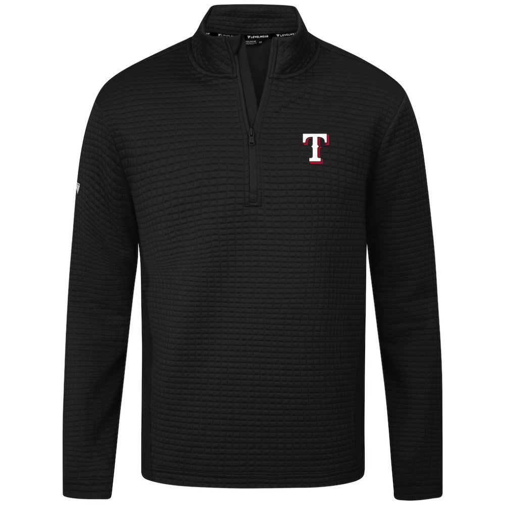 Texas Rangers Levelwear Women's Tailgate Insignia 2.0 Quarter-Zip Top | MLB For sale
