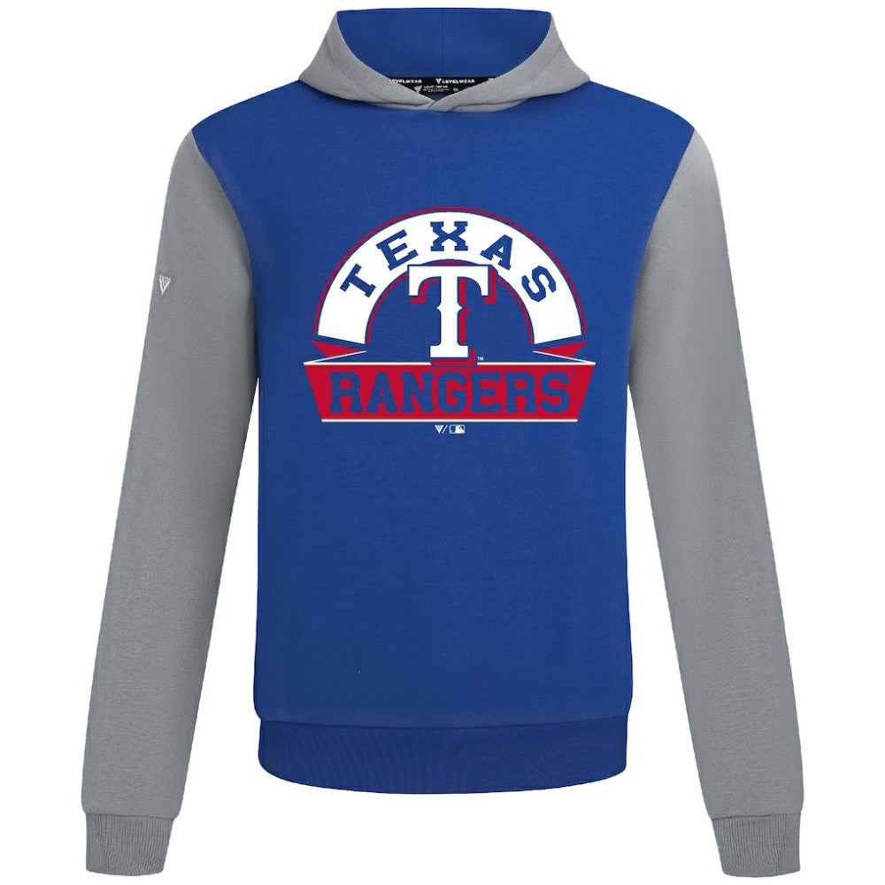 Texas Rangers Levelwear Throwback Ultimate Banner Arch Hoodie | MLB For sale
