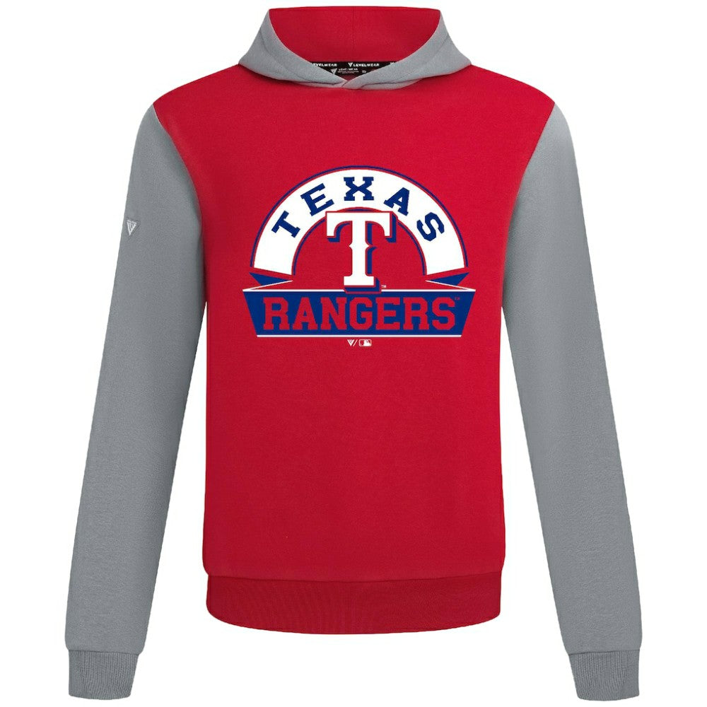 Texas Rangers Levelwear Throwback Ultimate Banner Arch Hoodie | MLB New