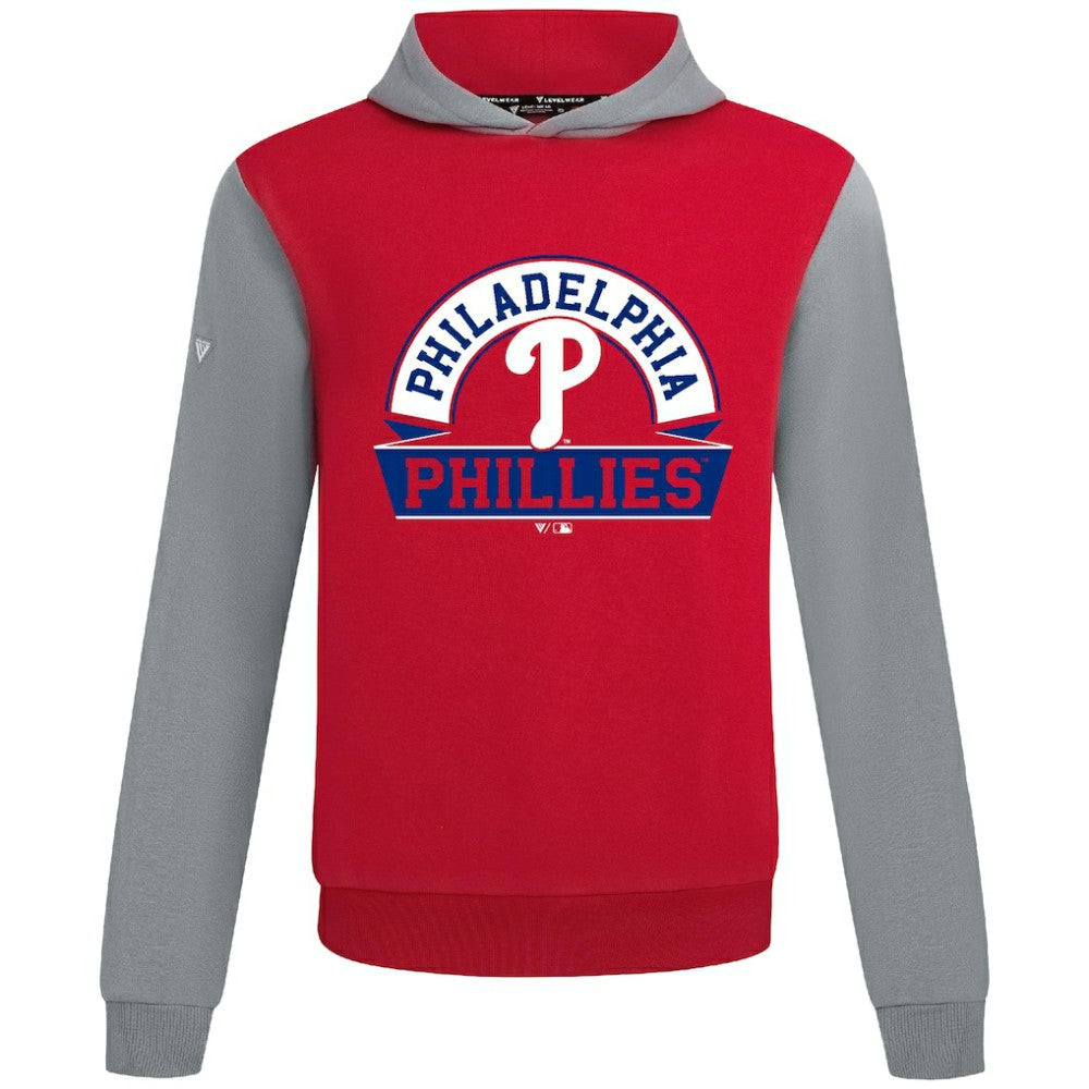 Philadelphia Phillies Levelwear Throwback Ultimate Banner Arch Hoodie | MLB US