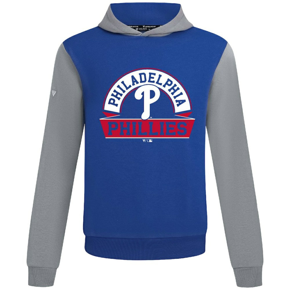 Philadelphia Phillies Levelwear Throwback Ultimate Banner Arch Hoodie | MLB On Sale
