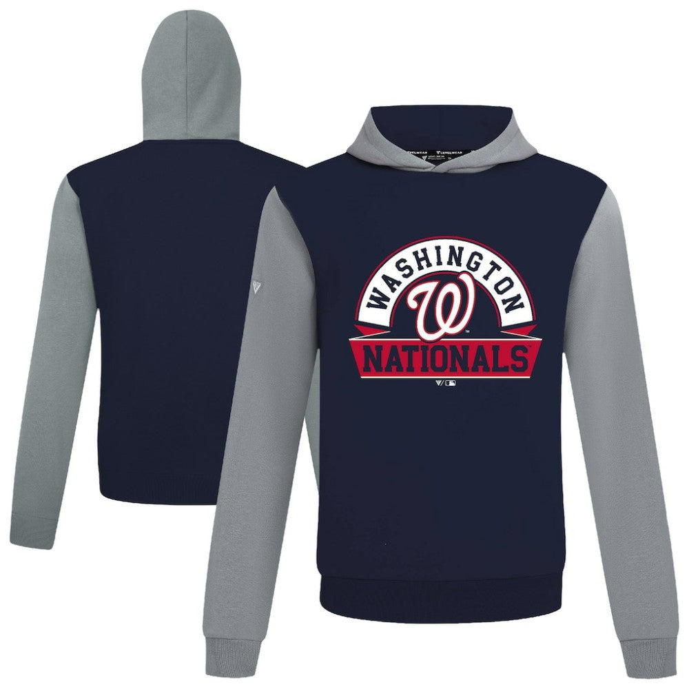 Washington Nationals Levelwear Throwback Ultimate Banner Arch Hoodie | MLB New