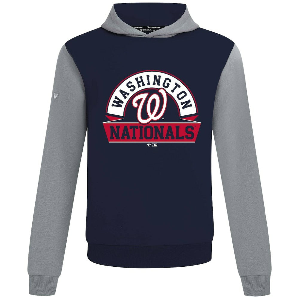Washington Nationals Levelwear Throwback Ultimate Banner Arch Hoodie | MLB New