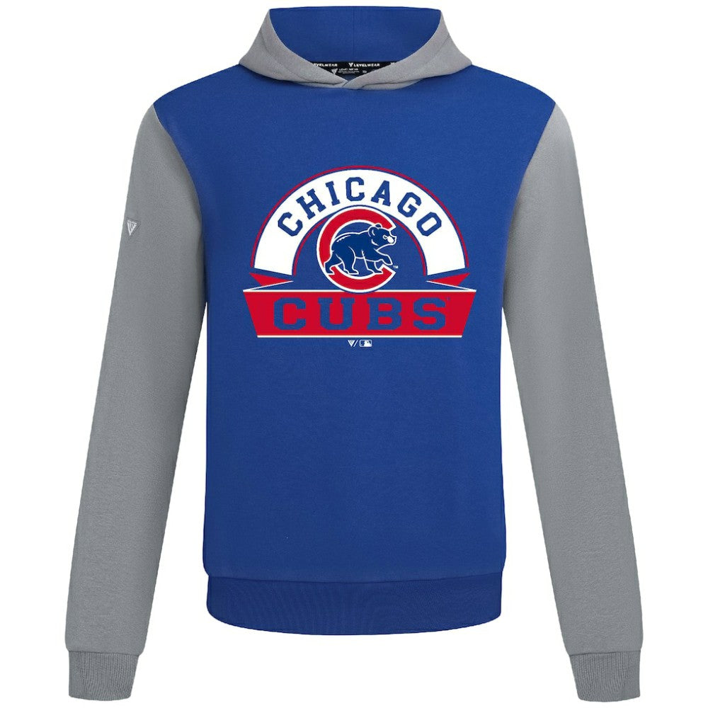 Chicago Cubs Levelwear Throwback Ultimate Banner Arch Hoodie | MLB On Sale