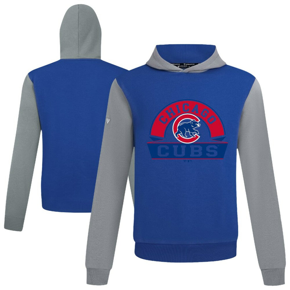 Chicago Cubs Levelwear Throwback Ultimate Banner Arch Hoodie | MLB US