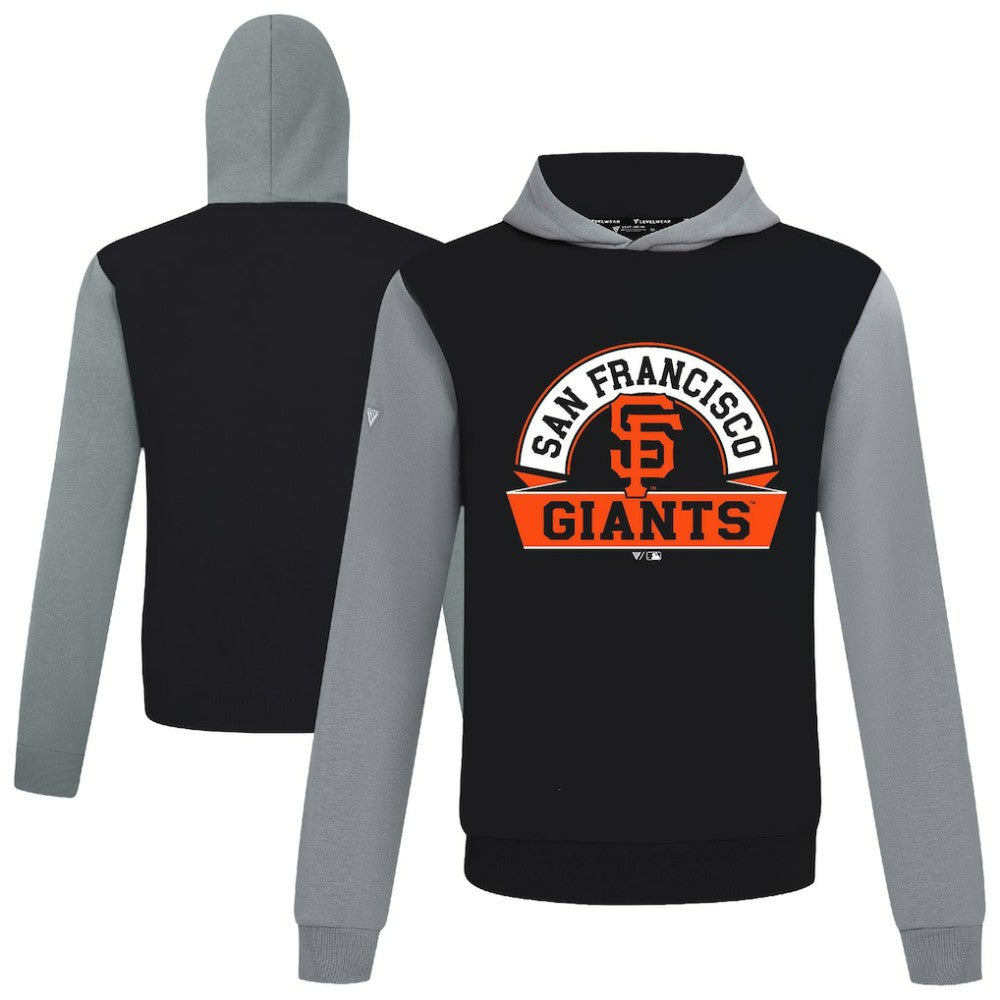 San Francisco Giants Levelwear Throwback Ultimate Banner Arch Hoodie | MLB Discount