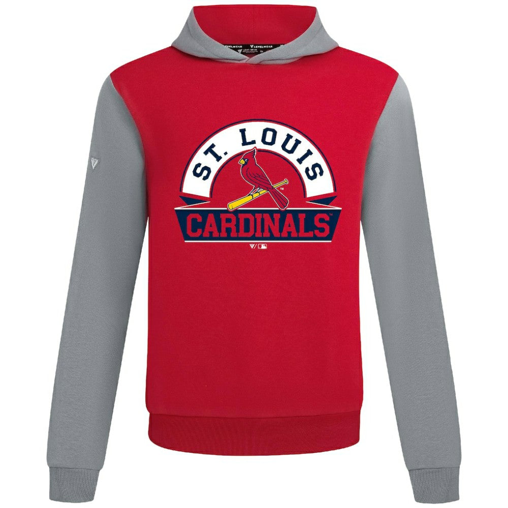 St. Louis Cardinals Levelwear Throwback Ultimate Banner Arch Hoodie | MLB Near me