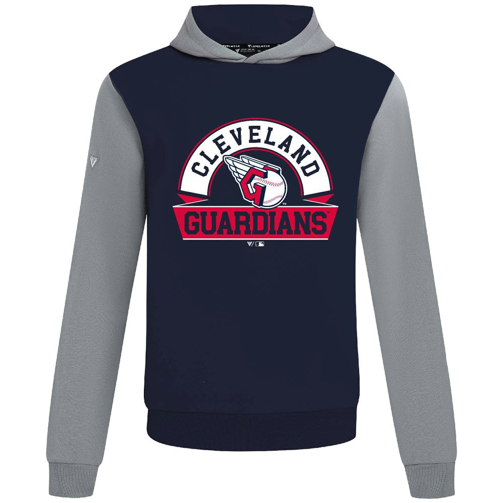 Cleveland Guardians Levelwear Throwback Ultimate Banner Arch Hoodie | MLB Outlet