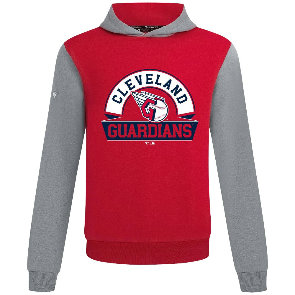 Cleveland Guardians Levelwear Throwback Ultimate Banner Arch Hoodie | MLB For sale