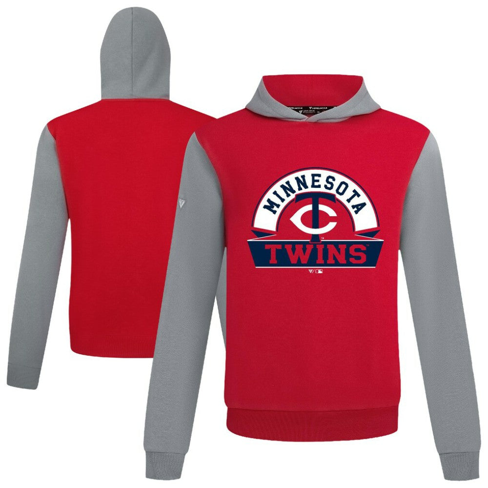 Minnesota Twins Levelwear Throwback Ultimate Banner Arch Hoodie | MLB New