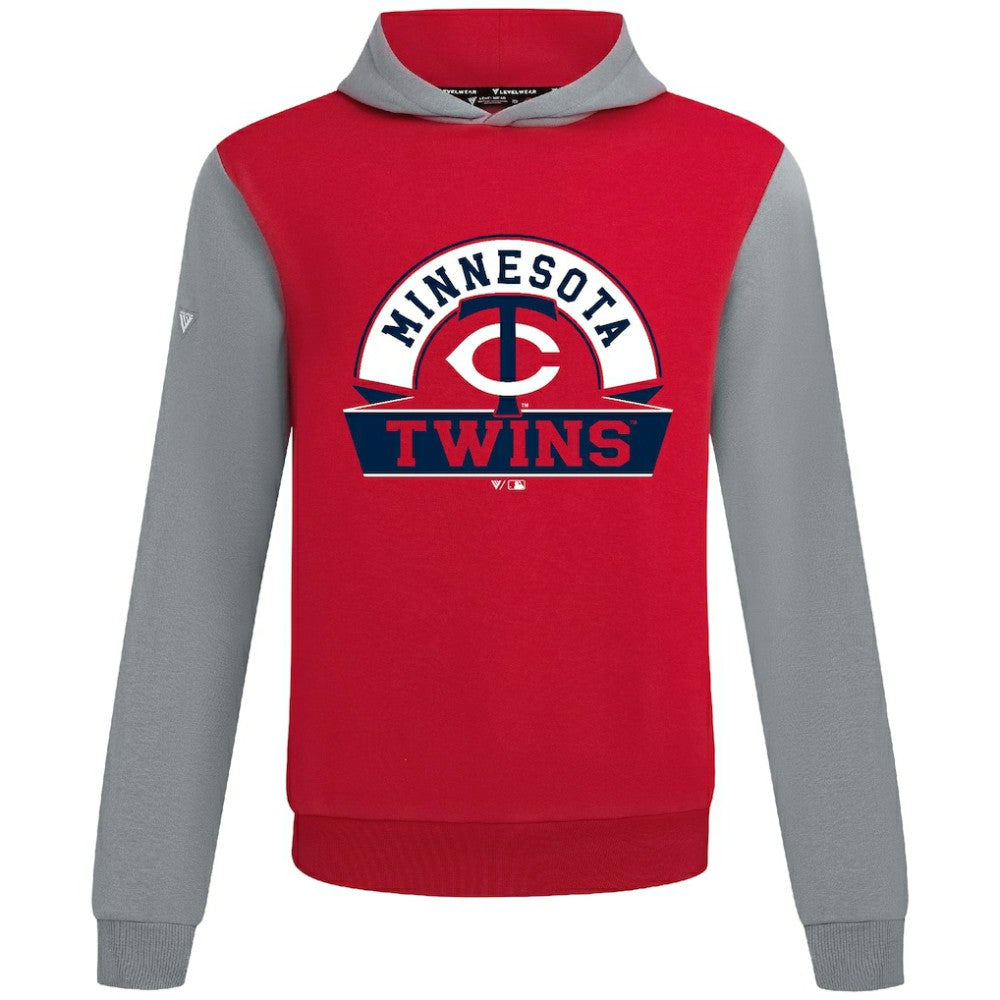 Minnesota Twins Levelwear Throwback Ultimate Banner Arch Hoodie | MLB New